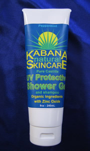 UV Protection Shower Gel and Shampoo