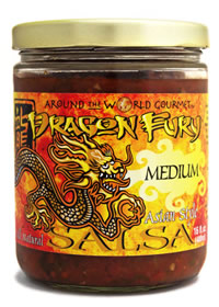 Around the World Medium Dragon Fury Hot Salsa