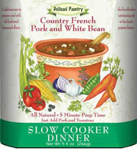 Country French Pork and White Bean Slow Cooker Dinner