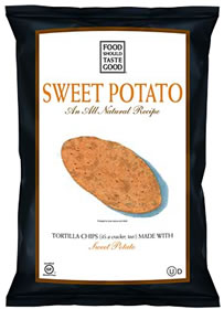 Sweet Potato Tortilla Chips (it’s a cracker too!)