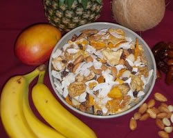 Tropical trail mix