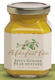 Spicy Ginger Pear Mustard