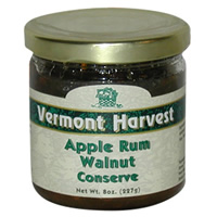 Apple Rum Walnut Conserve