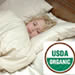 No Feathers Please Organic Cotton and Wool Comforters