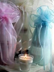 Organza Wrap Soy Candle Gift Sets