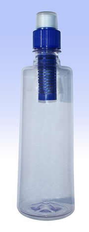 Biodegradable Bottle with Chlorine Drinking Filter