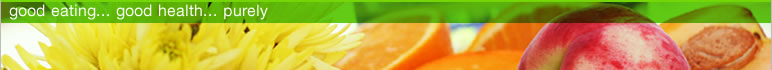 PureFood Good Eating... Good Health... Header Image