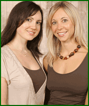 Nutritionists Stephanie Clark and Willow Jarosh