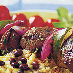 Mexican Beef Kebobs
