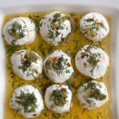 Herbed Goat Cheese Rounds